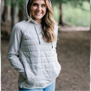 Zyia quilted hoodie